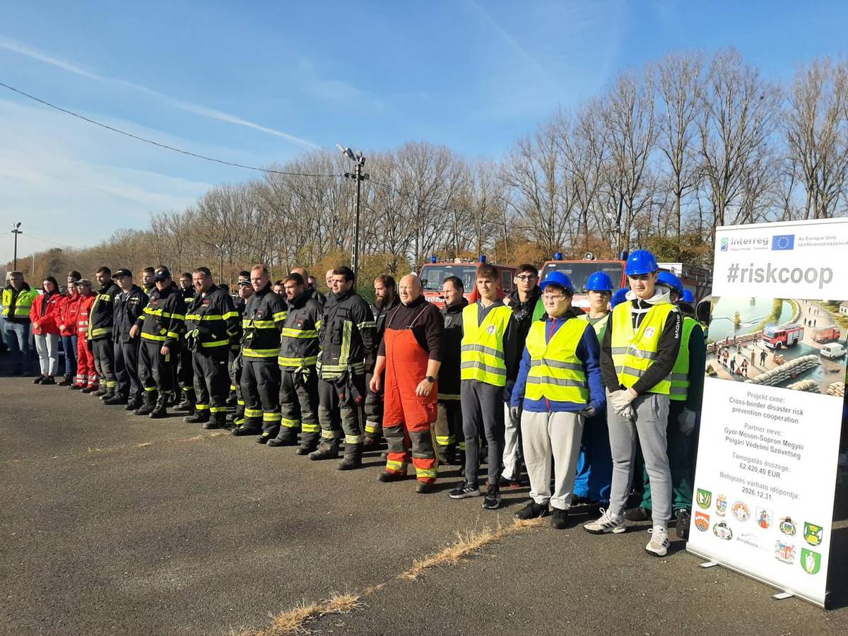 Cvičenie Búrlivá jeseň 2024  Viharos ősz 2024 - gyakorlat