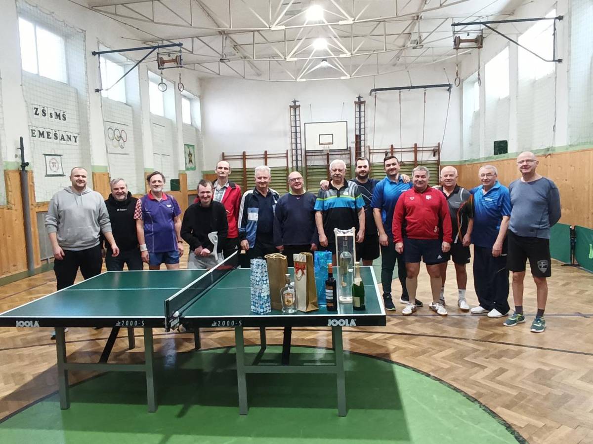 Dňa sa uskutočnil 26. ročník - Turnaj v stolnom tenise 22.02.2025 o putovný pohár starostu obce Lemešany