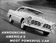 Chrysler 300B měl už v roce 1956 výkon 340 koní! Tím se okamžitě dostal na špičku nejen Chryslerovy nabídky, ale i sportovně-cestovních vozů americké provenience