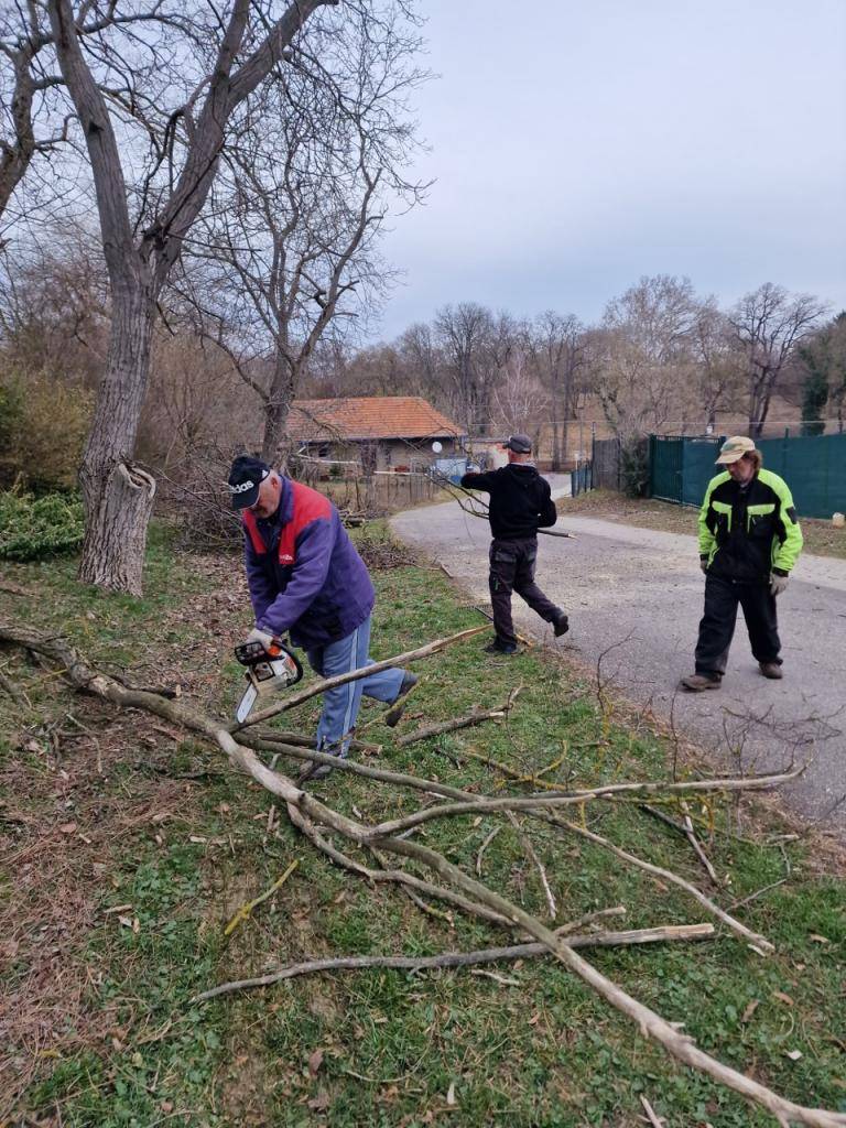 Nenazdali sme sa a jarné práce sú už dennou potrebou. Ako v záhradách a záhradkách si formujeme zeleň, tak aj v obci sa vykonávajú práce potrebné pri úpravách verejnej vysokej či krovitej zelene.