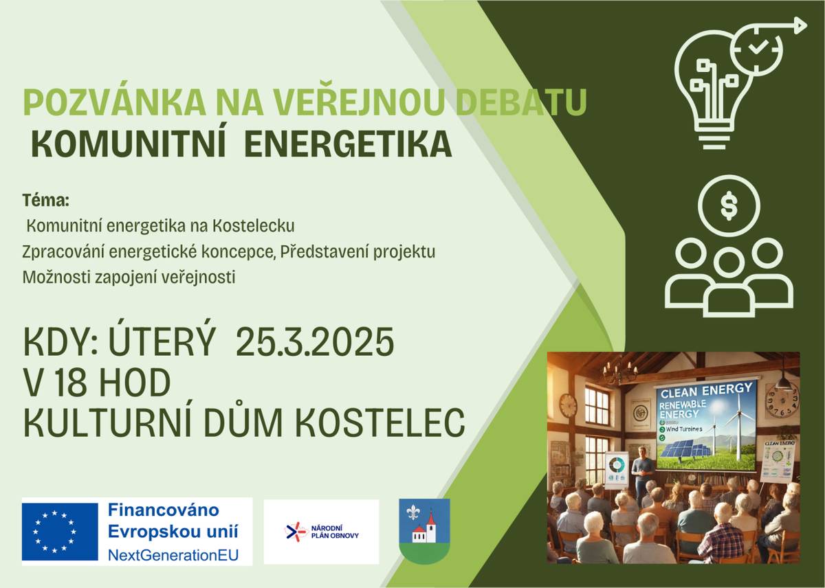 Pozvánka na veřejnou debatu