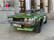 Toyota je jediným japonským autem na startu.