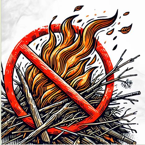 Upozorňujeme občany na novelu zákona o ochraně ovzduší (Zákon č. 42/2025 Sb.), která mimo jiné upravuje pravidla pro spalování zahradního odpadu.