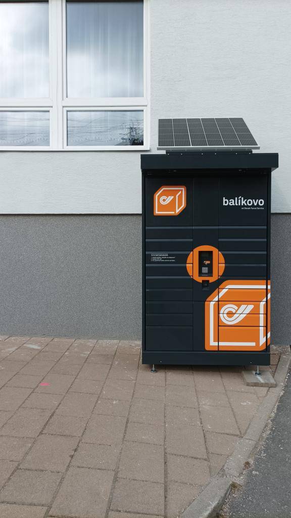 Balíkovo box v obci Šumiac