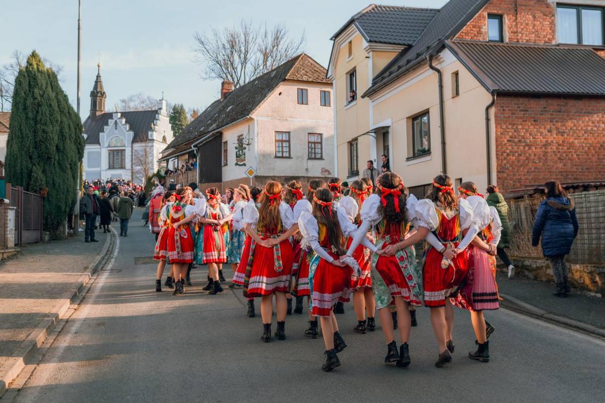 Masopustní průvod 4. 3. 2025  Foto: Martin Ticháček