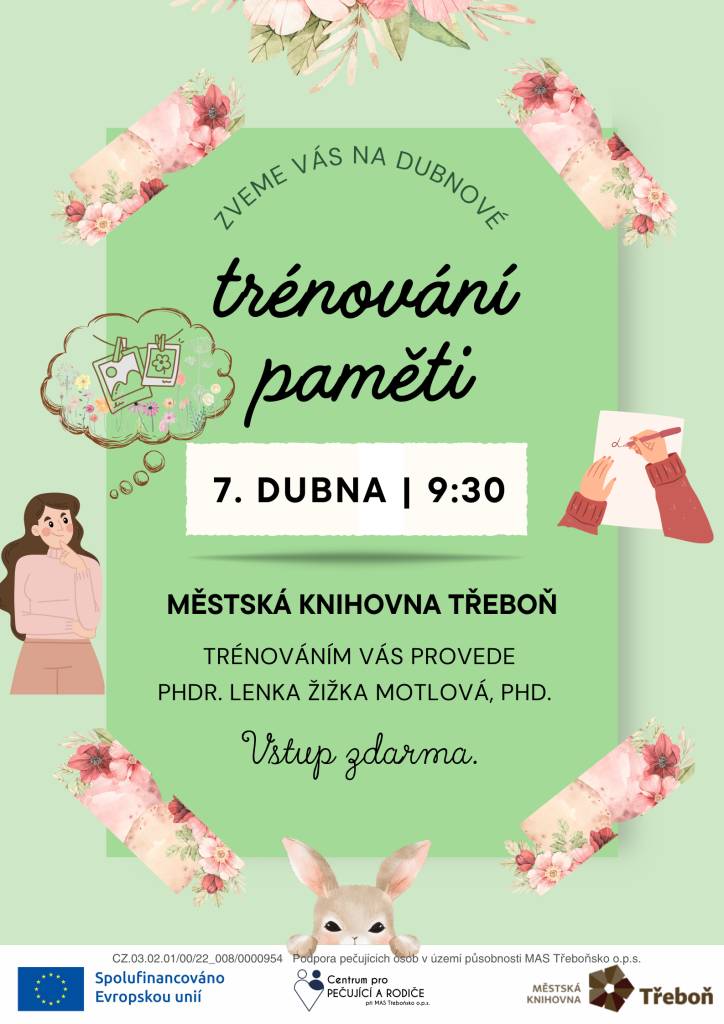 Zajímavý program na duben.