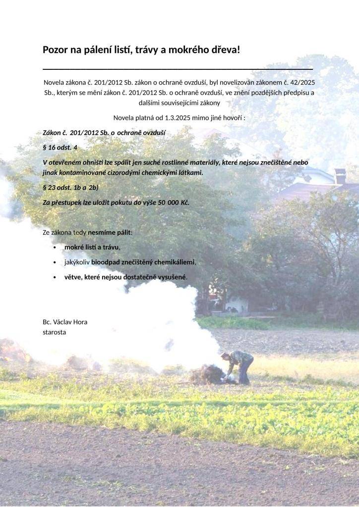 zák. č. 201/2012 Sb. v platném znění