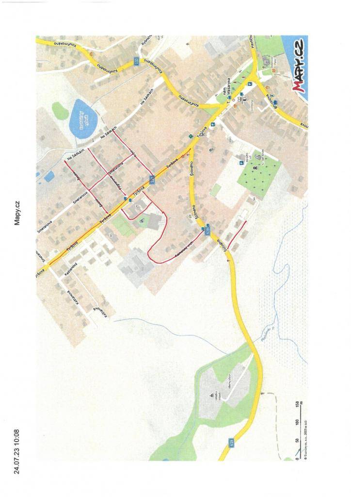 Oznamujeme občanům, že z důvodu opravy vodovodu nepoteče v úterý 25. července v čase od 10:00 do 13:00 voda v ulicích: Kamenný Vrch, Tyršova, Školní, Fügnerova, bytovky v ulici Štítného a v části ulice Smetanova, a to od čp.288 až k čp.129.
