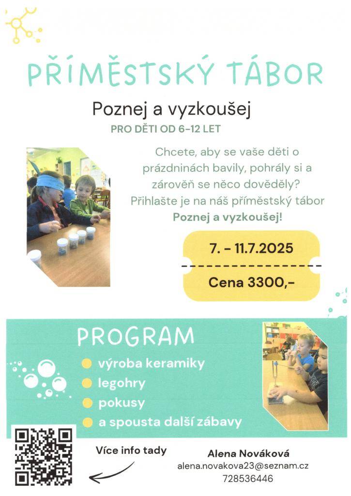 Příměstský tábor s Alenou