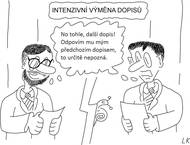 Intenzivní výměna dopisů