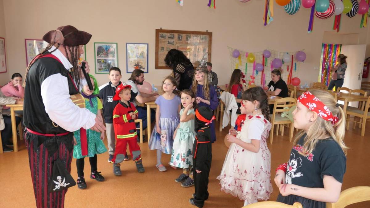 Tentokrát byla zábava určena dětem.