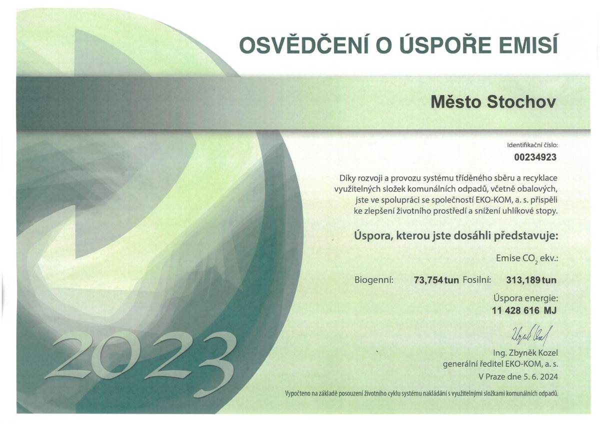 Certifikáty o úspoře emisí