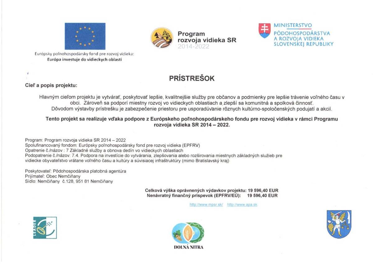 Prístrešok na kultúrne podujatia