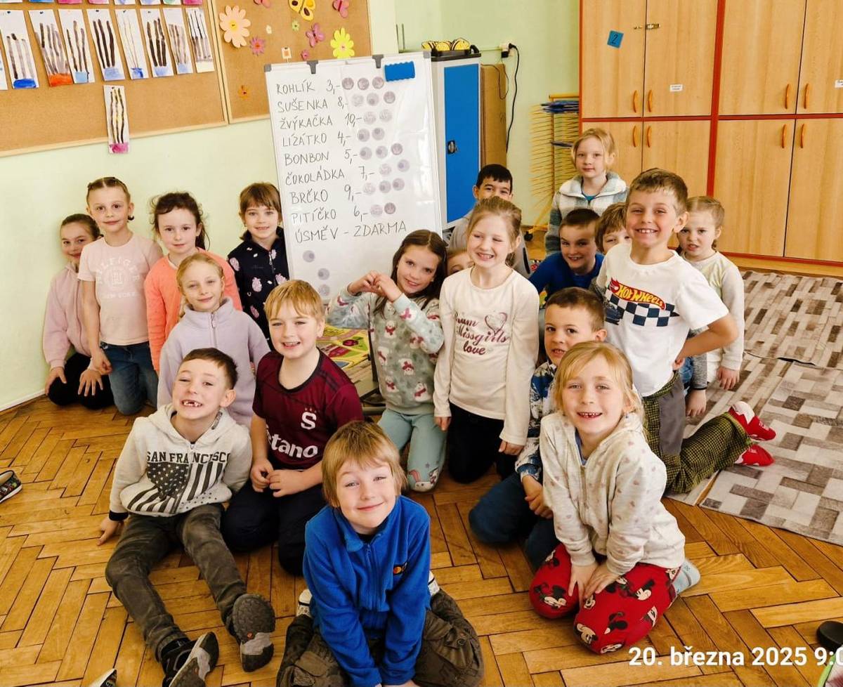 Nakupujeme, poznáváme mince, ale úsměv je zdarma!