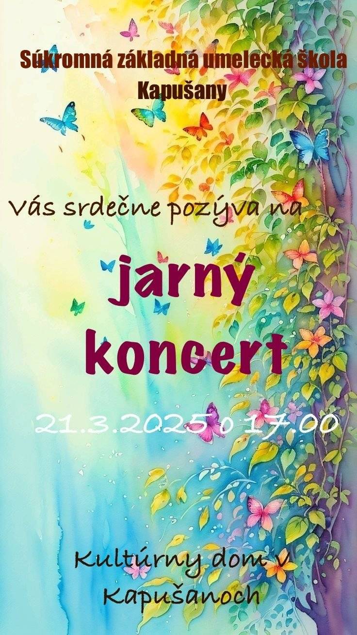 dnešný koncert SZUŠ Kapušany