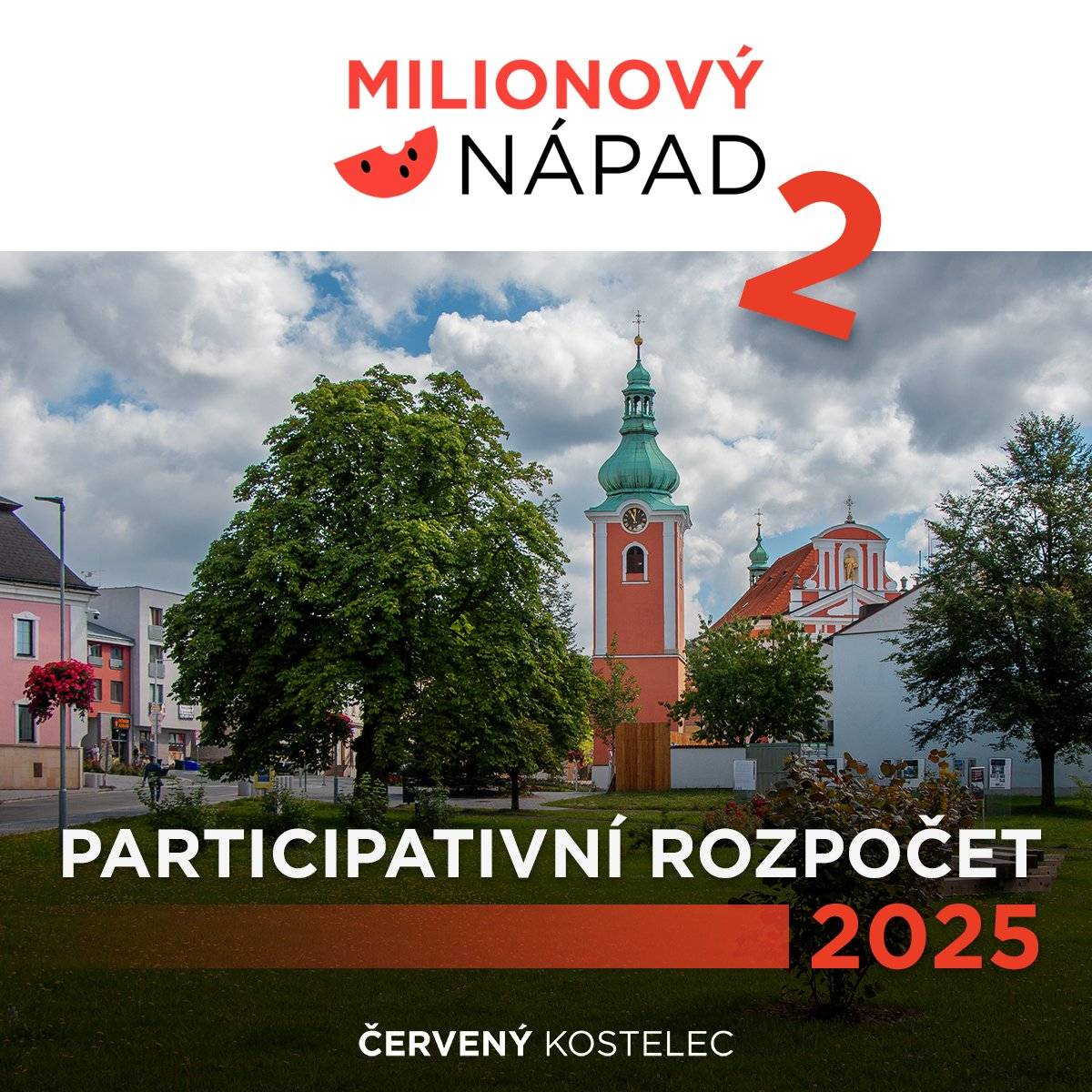 Až do konce března máte možnost hlasovat o nejoblíbenější projekt v rámci participativního rozpočtování 2025, který by podle vás měl být zrealizován.  Vybírat je možné z projektů, které mohli do konce roku 2024 navrhovat sami občané Červeného Kostelce. Celkem se sešly 4 nápady, z toho 3 byly vyhodnocené jako realizovatelné:   Bikepark Bohdašín Pocta Martinu Růžkovi Trvalkové záhony  Hlasovat můžete v anketě ZDE na stránkách Milionového nápadu, kde najdete také podrobné info k jednotlivým návrhům.