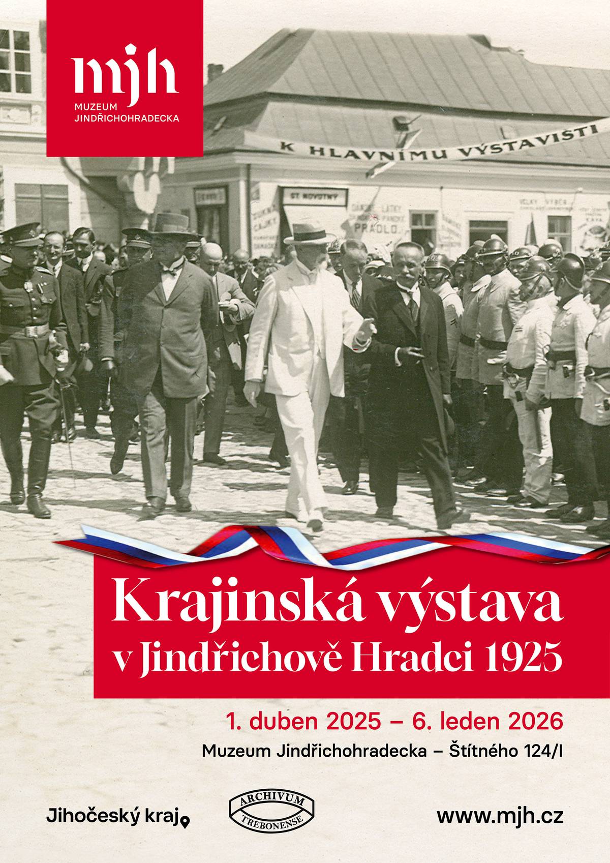V létě roku 1925 se v Jindřichově Hradci  konala Krajinská výstava Českomoravské vysočiny, svým rozsahem patrně  největší, jaká kdy byla ve městě pořádána. Stoleté výročí této významné  události připomene první letošní výstava v Muzeu Jindřichohradecka.