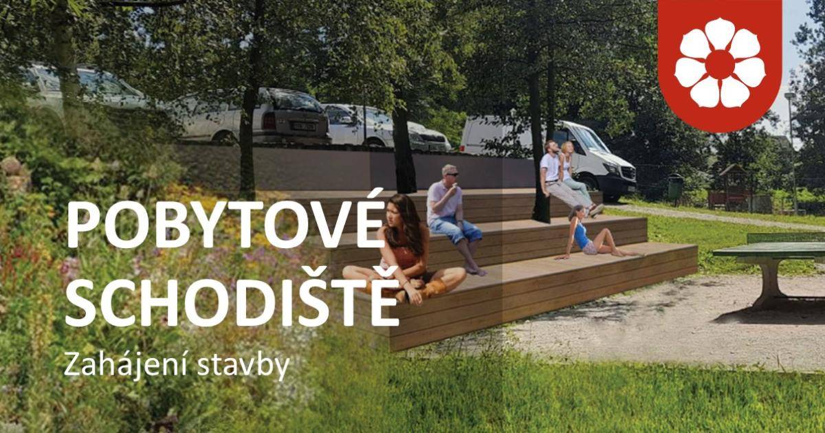 Dnes zahajujeme stavbu pobytového schodiště u ping-pongu v parku Proutnice. Dbejte prosím v okolí stavby zvýšené opatrnosti.