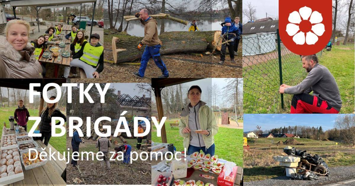 Podívejte se na fotky ze sobotní brigády. ;-)