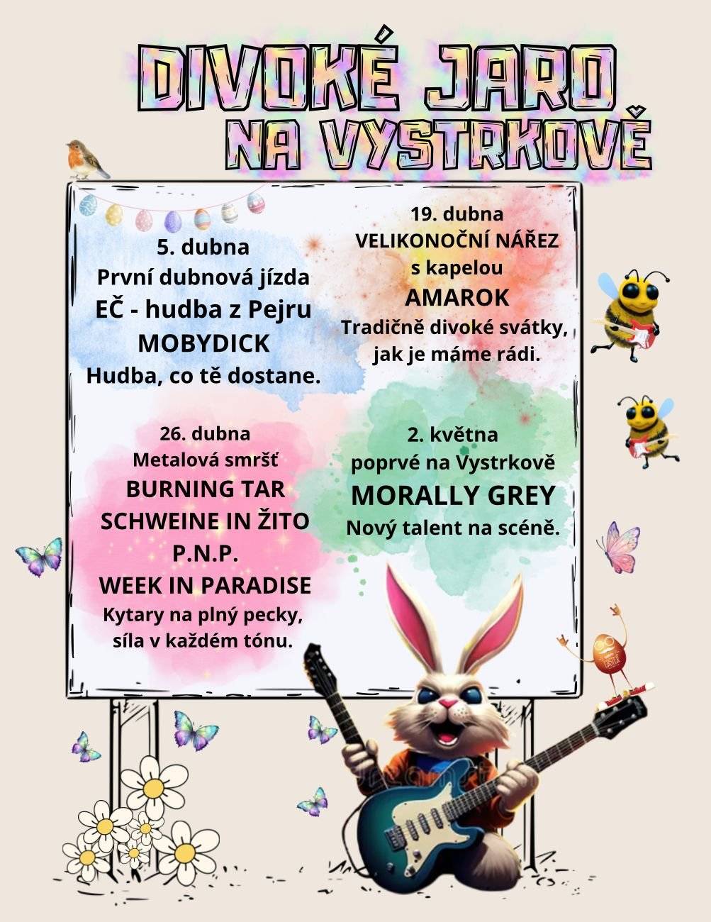 Pozvánka na Vystrkovské jaro.