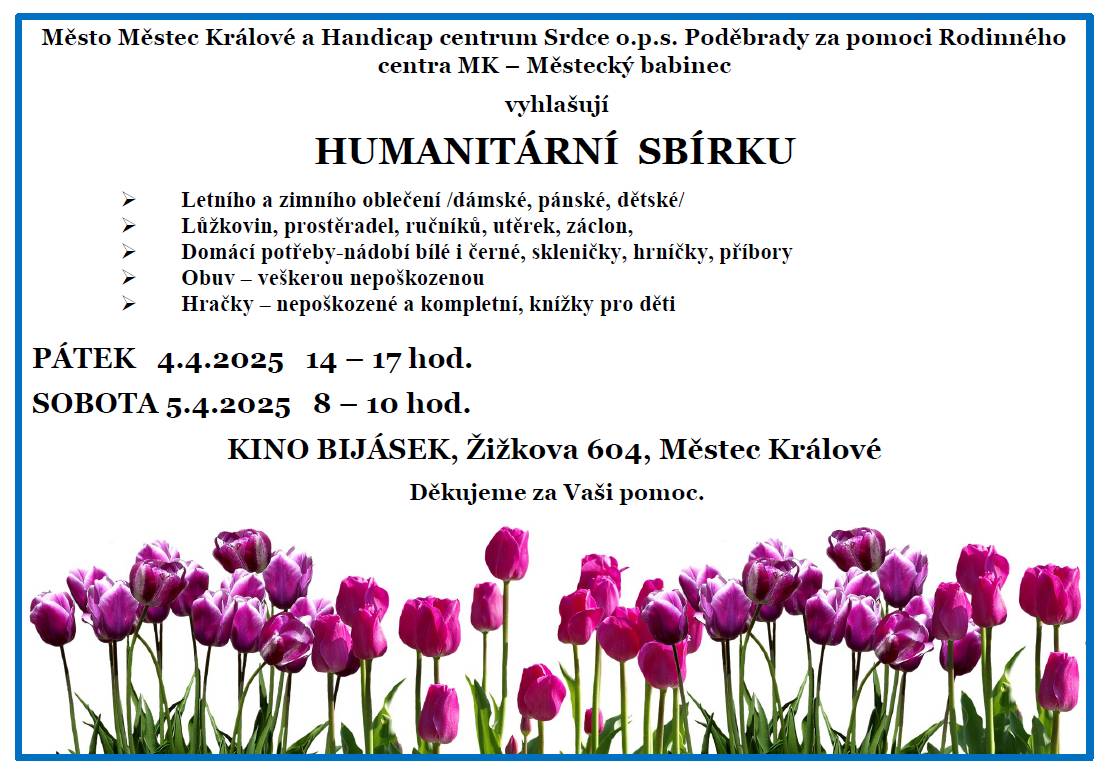 4.4. - 5.4.2025  v kině Bijásek