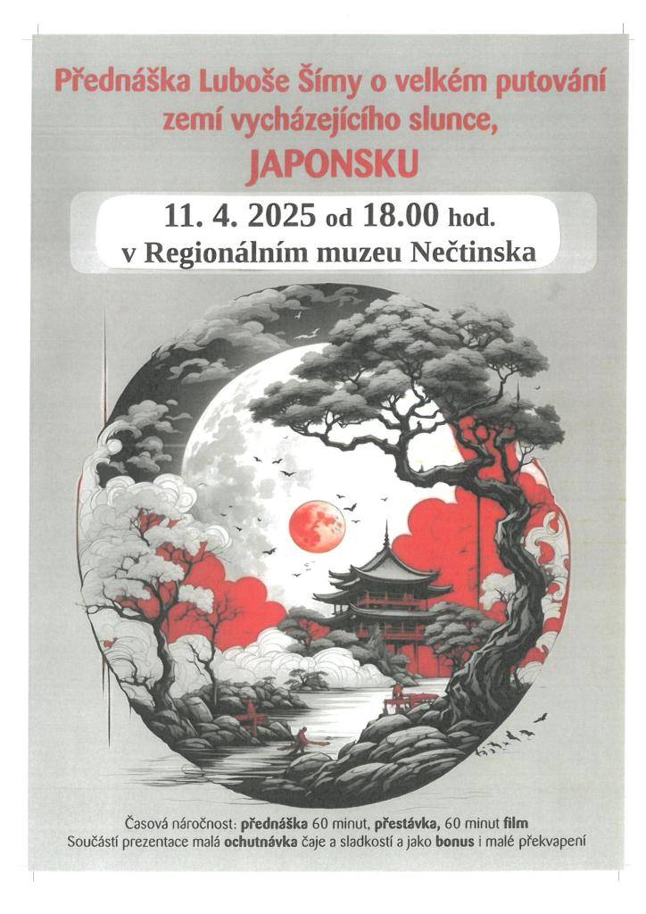 11.04.2025 od 18:00 hod. v Regionálním muzeu Nečtinska