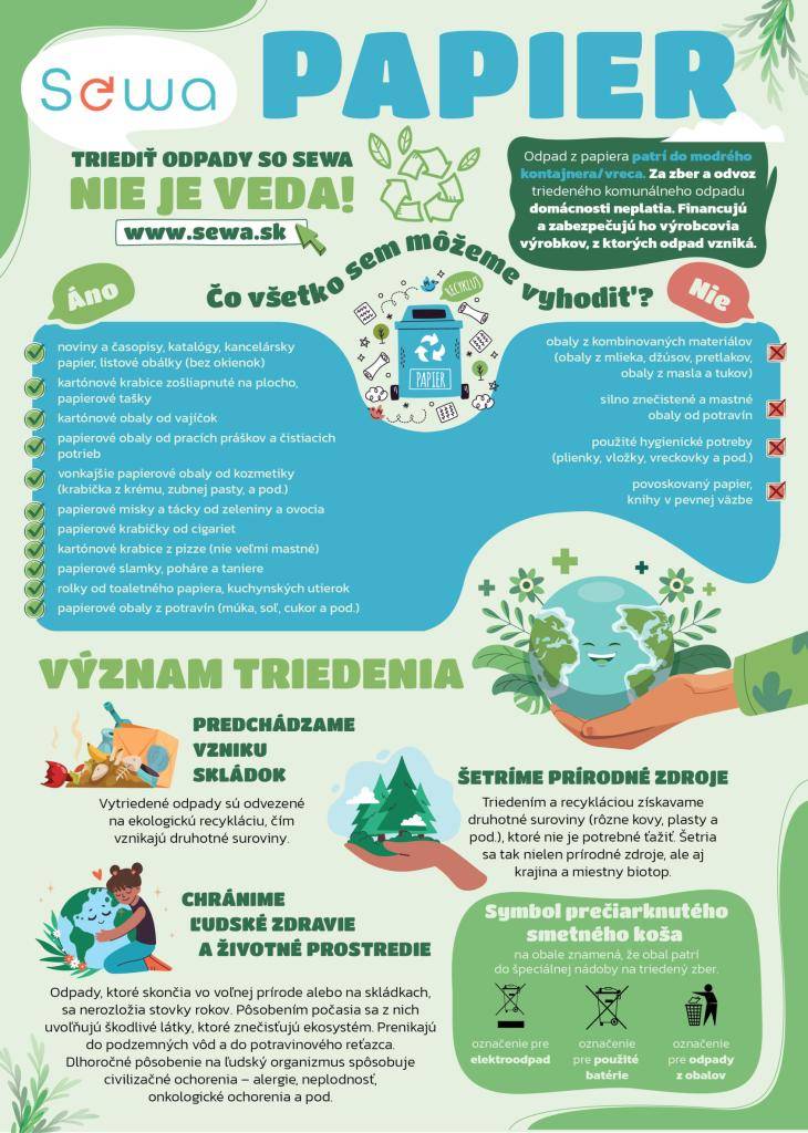 Triedenie odpadu - informácie