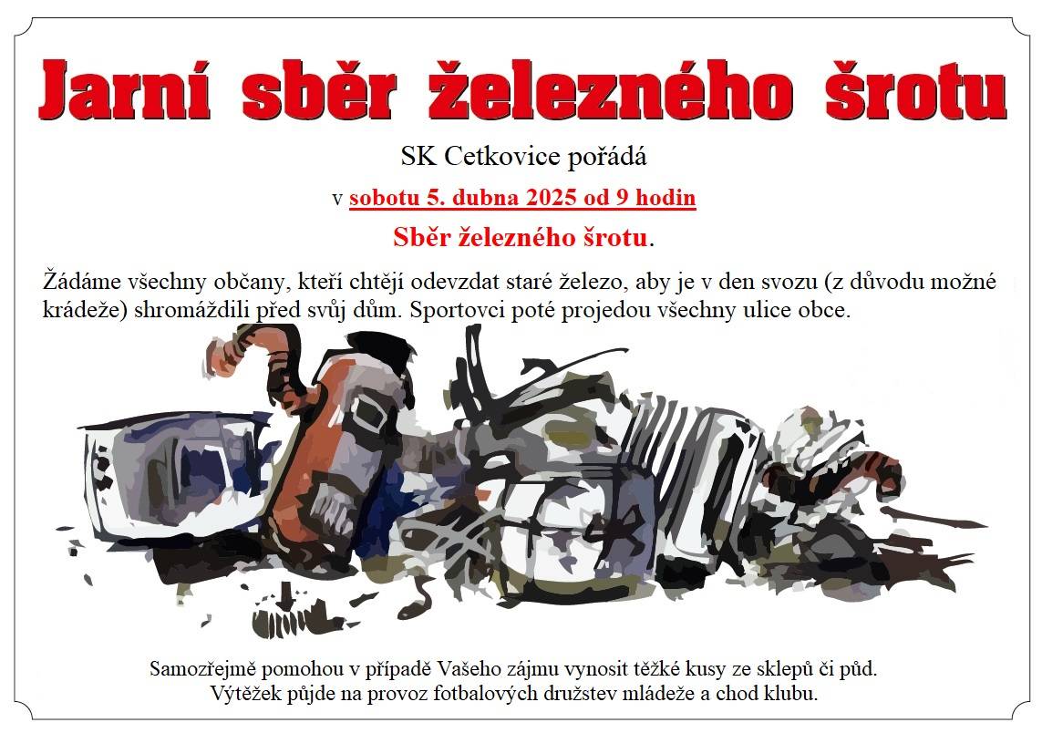 sobota 5.4.2025 od 9 hodi