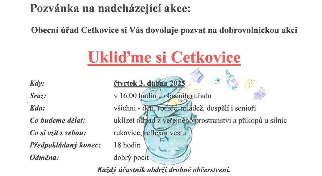 3.4.2025, obec Cetkovice