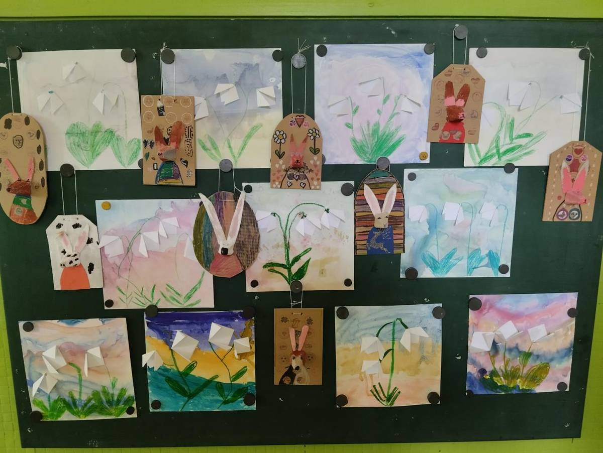 Jarní aktivity ve školní družině.