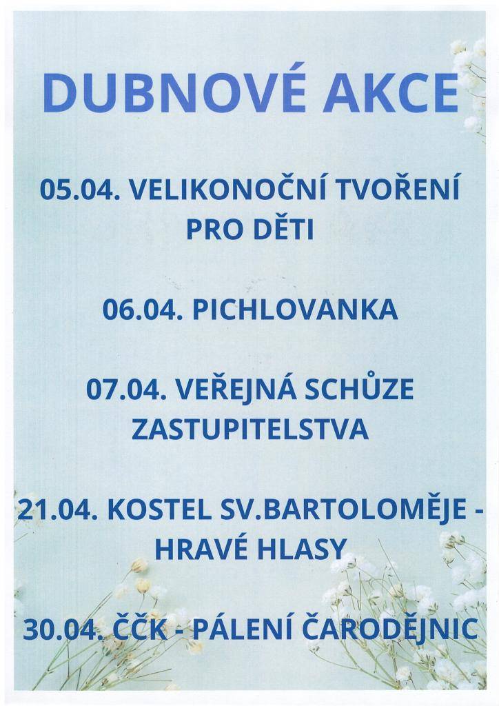 DOBNOVÉ AKCE VE SMOLNICI