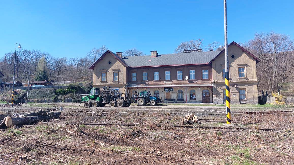 Informace o kácení stromů společností SŽ