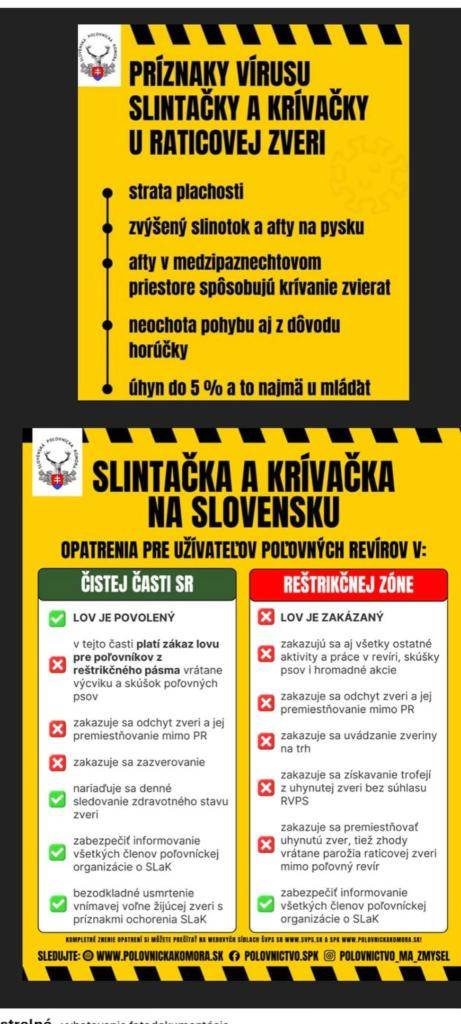 slintačka a krívačka