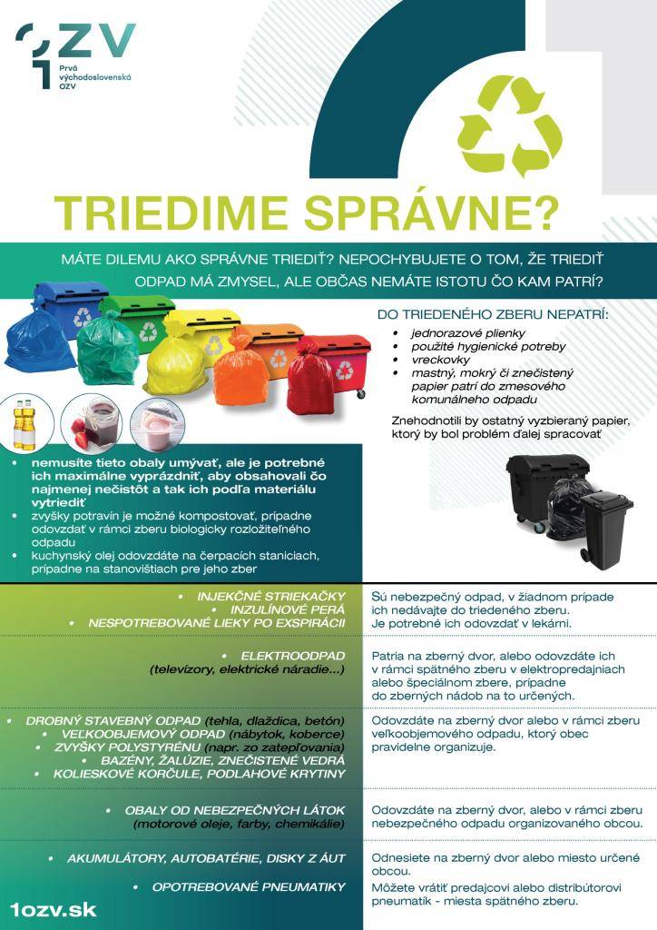 Triedenie odpadu v novom režime