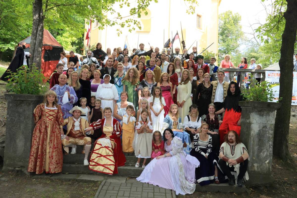 Společné fotografie ze Slavností princezny Alvíny