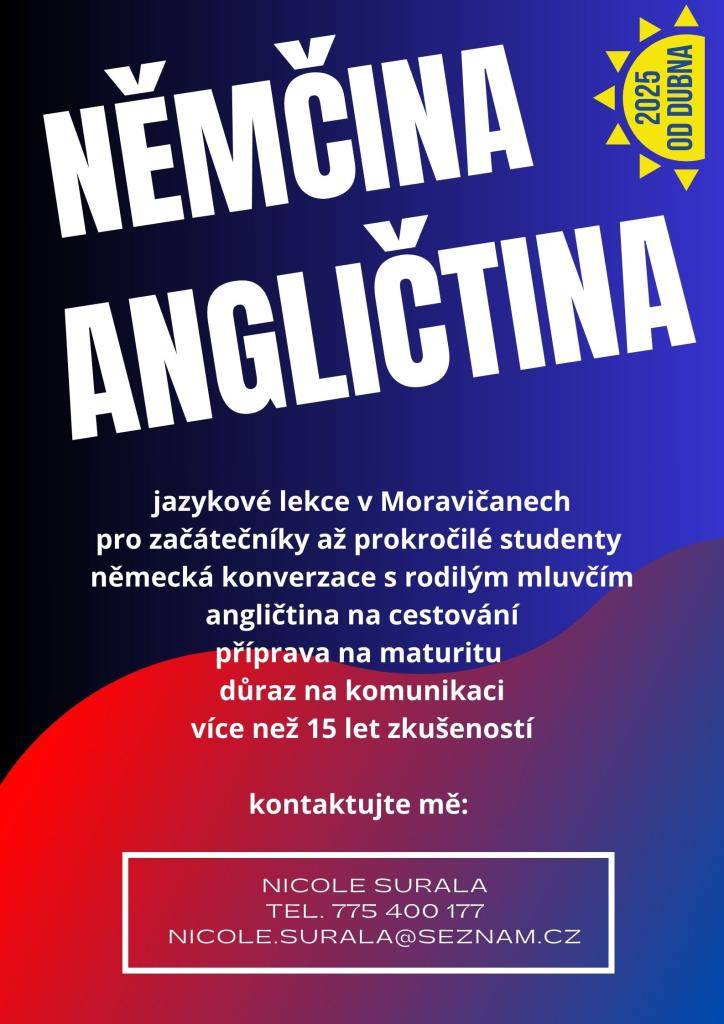 angličtina a němčina