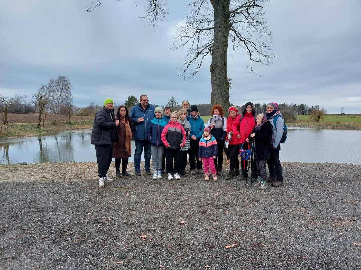 Fotografie z Vánočního pochodu na Kněžovku 2022