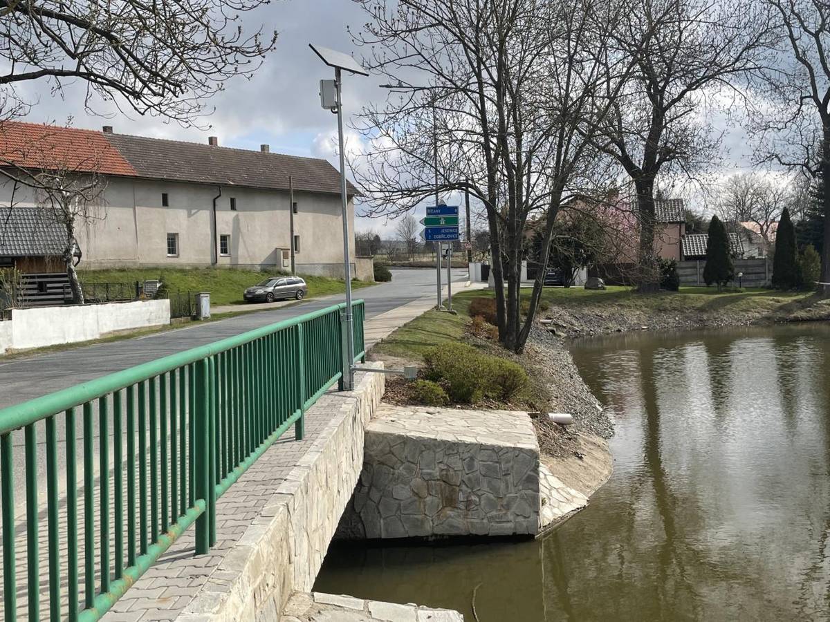 Obec Modletice v roce 2024 - 2025 realizovala projekt "Protipovodňová opatření obce Modletice"