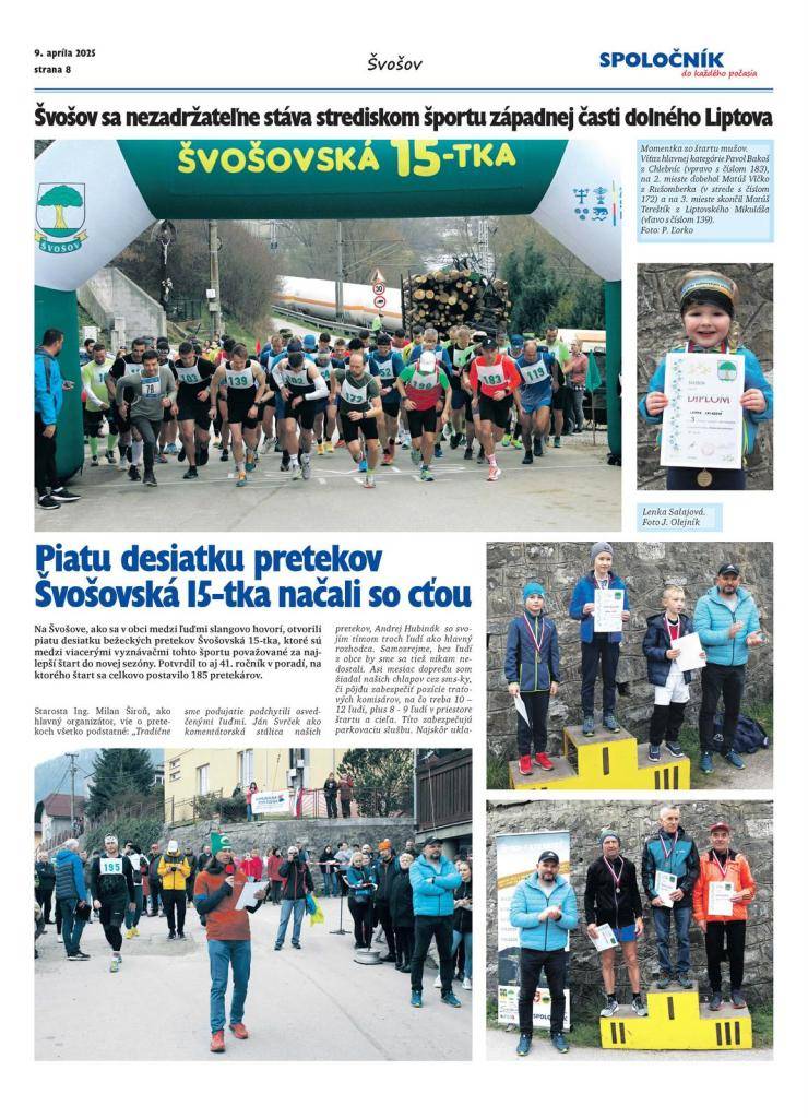 Článok v Spoločníku o našej obci, zrealizovaných a pripravovaných projektoch.