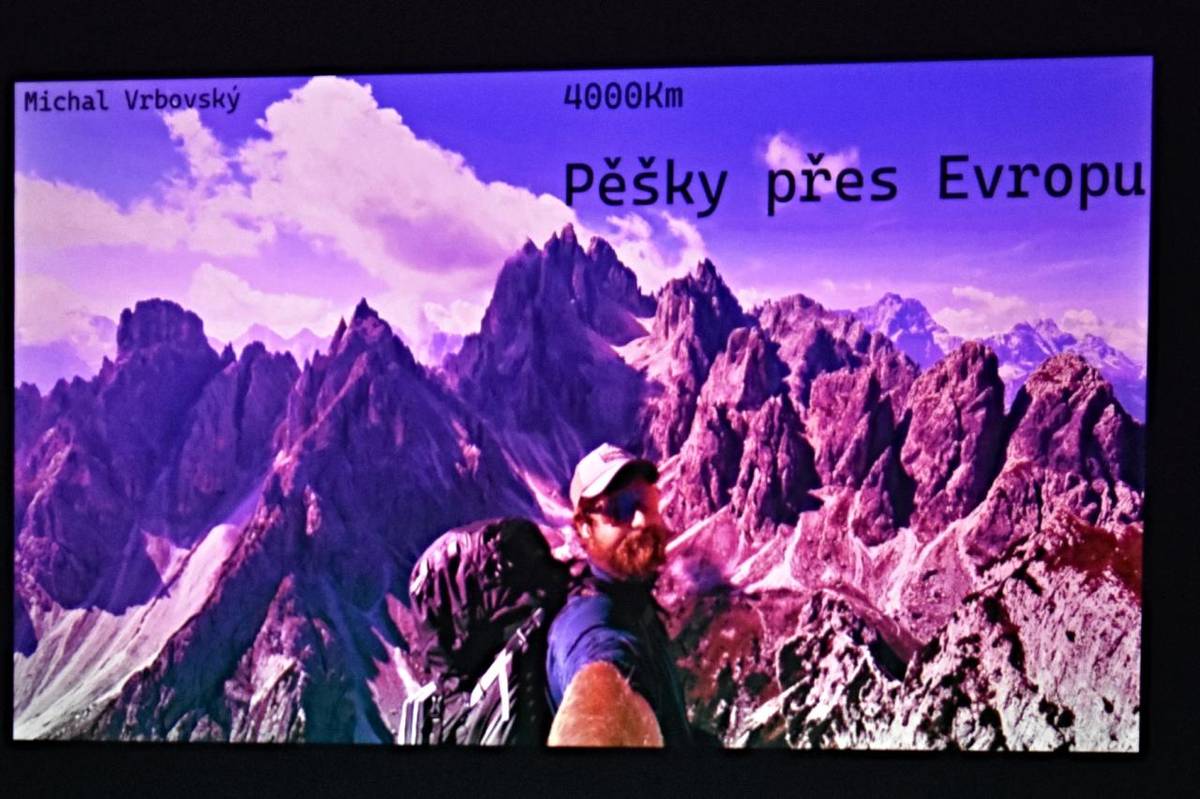Cestovatelská přednáška Michala Vrbovského