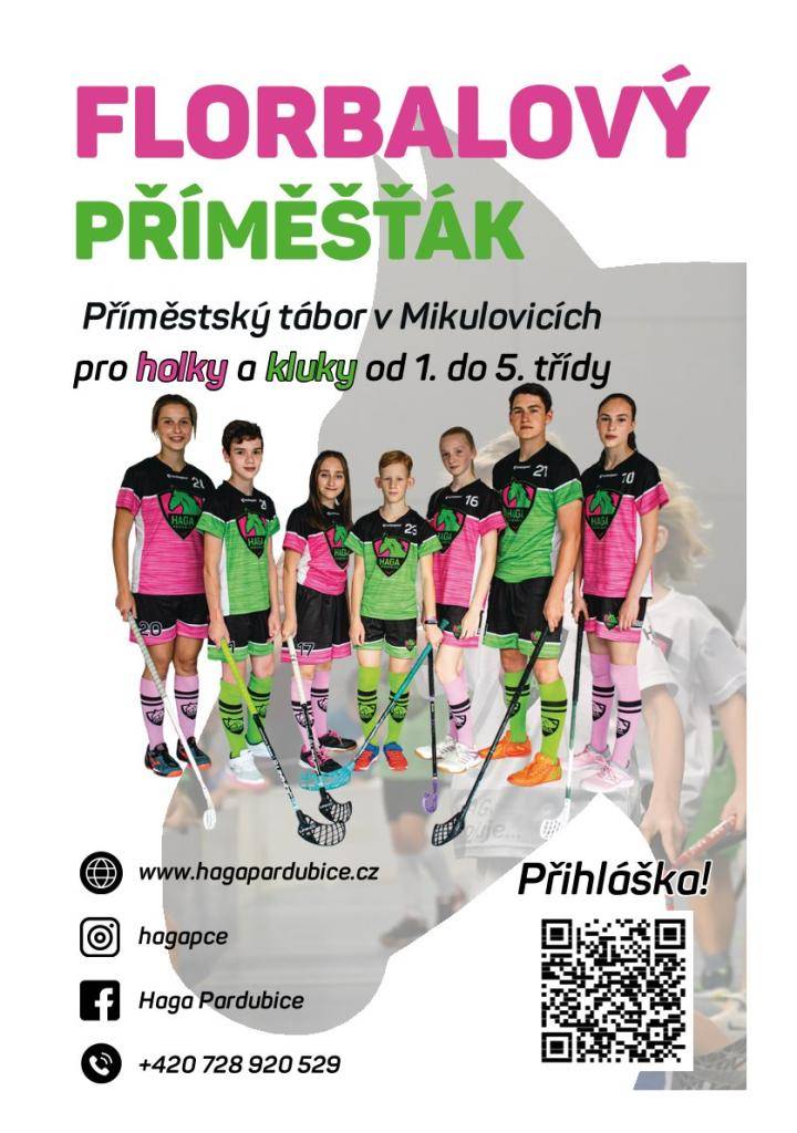 Příměstský tábor pro holky a kluky od 1. do 5. třídy.