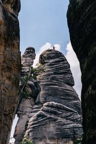 Lidská fantazie dala skalním útvarům roztodivné názvy.