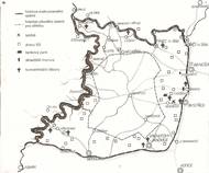 Hranice vojenského cvičiště SS „Böhmen“.