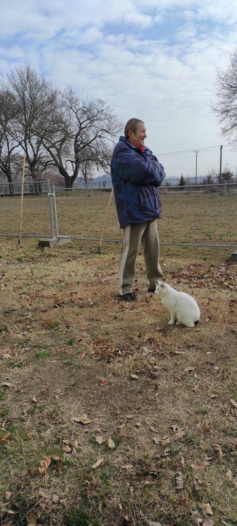 Súčasťou terapie sú aj sezónne práce ako zametanie dvora, hrabanie lístia či pomocné práce okolo areálu.