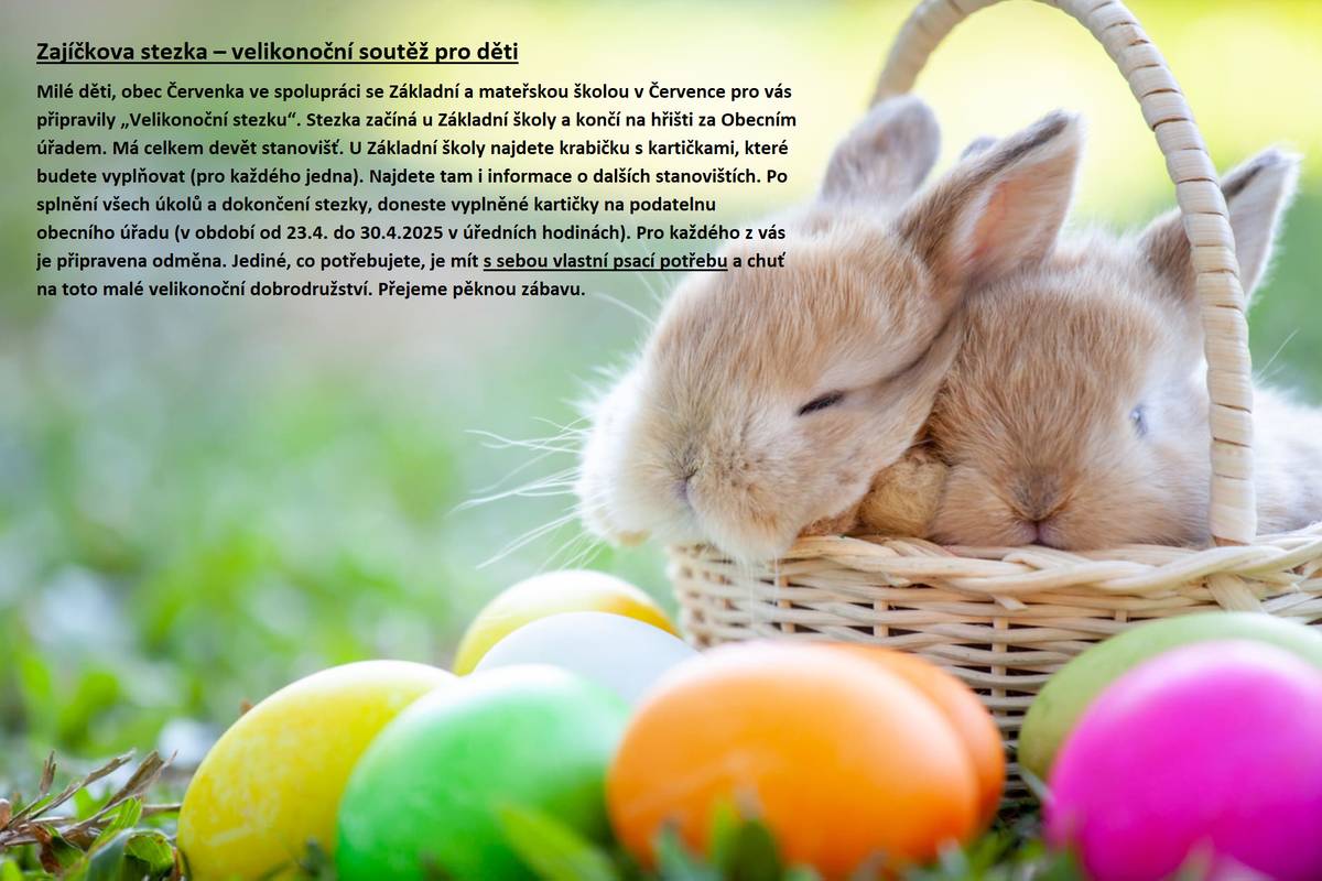 Pozvánka pro všechny děti