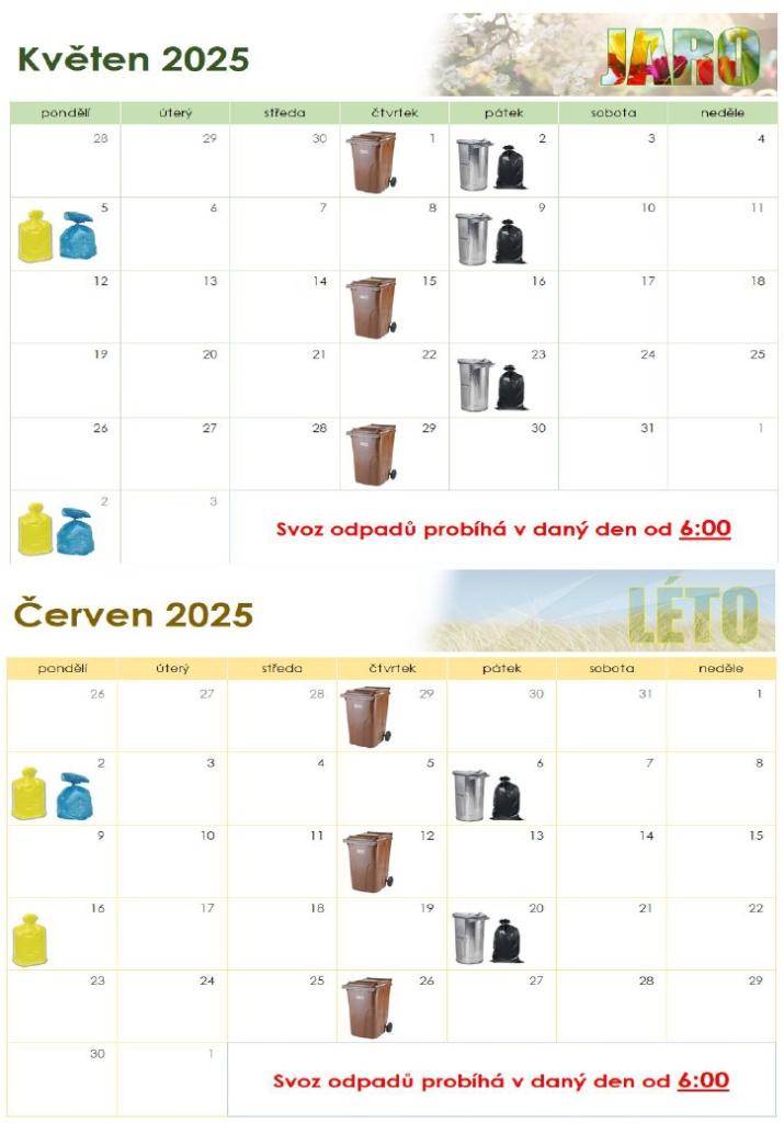 Do května začíná svoz komunální odpadu jednou za 14 dní