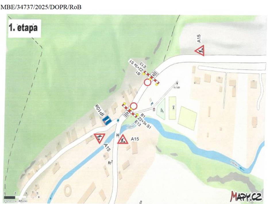 Z důvodu instalace vodojemu bude ve středu 23. dubna 2025 od 7:30 do cca 14:00 hod. neprůjezdná silnice v Sedlci. Prosíme o trpělivost a pochopení.