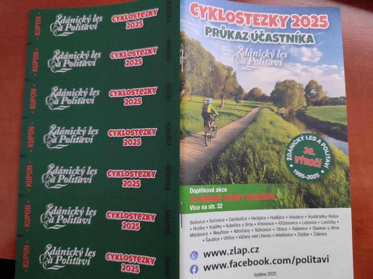 Vážení spoluobčané,  dorazily k nám v omezeném počtu průkazky na sportovní akci za poznáním svého regionu, obcí, a měst, kterou pořádá Dobrovolný svazek obcí Ždánický les a Politaví.  K vyzvednutí jsou na Obecním úřadě.  Těší se na stávající i nové účastníky!