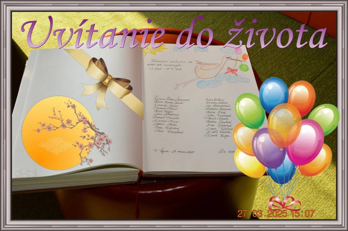 Uvítanie do života