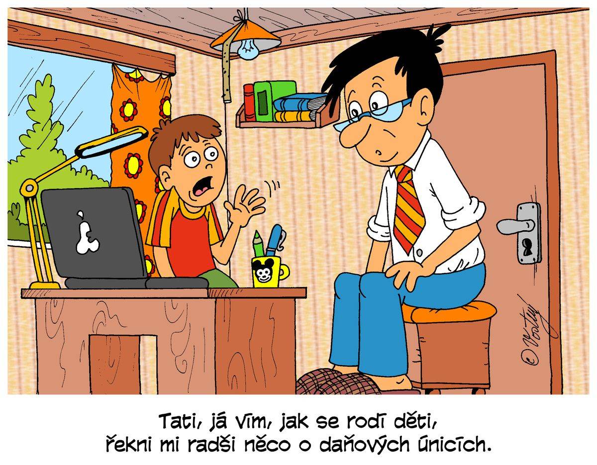 Jak naučit děti daňové úniky